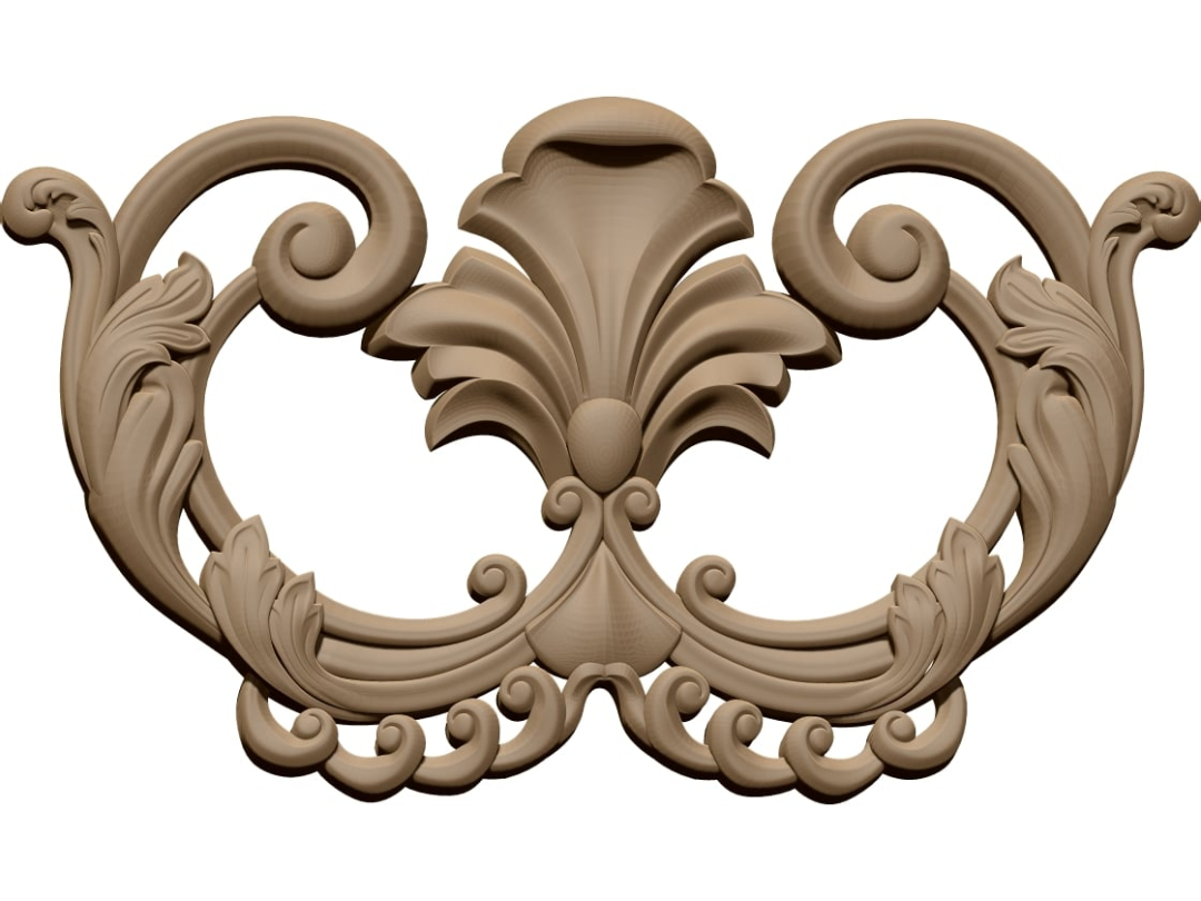 Ornamental Design STL file free download A001189