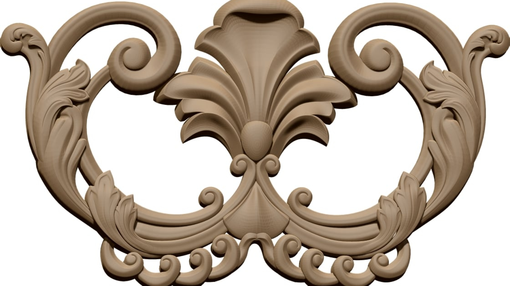 Ornamental Design STL file free download A001189
