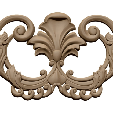Ornamental Design STL file free download A001189