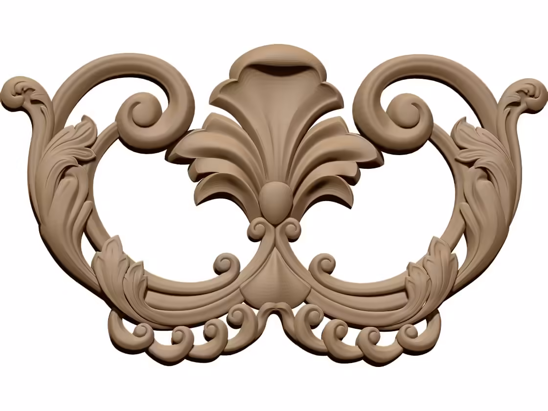 Ornamental Design STL file free download A001189