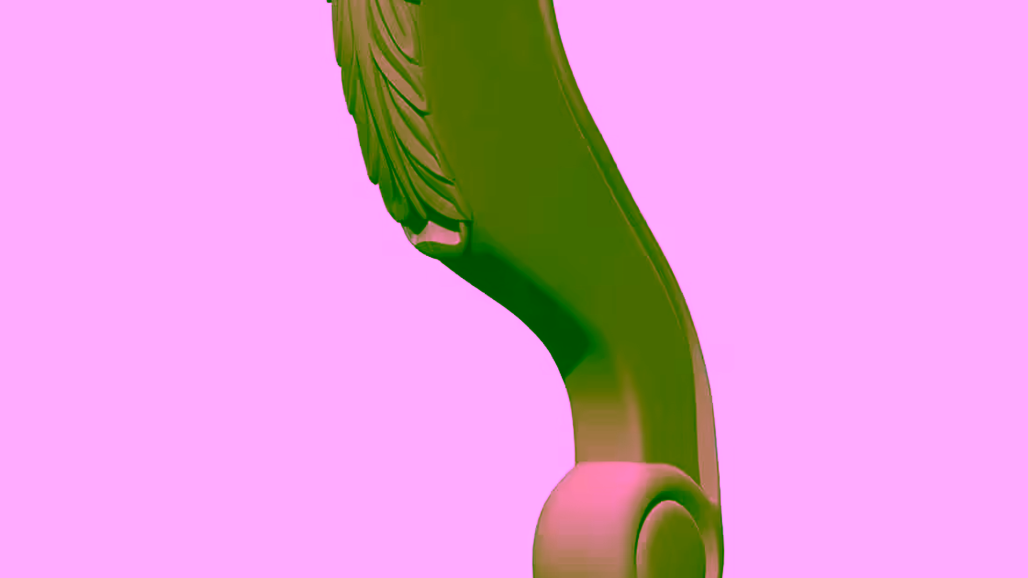 Table Leg Design STL file free download A001144