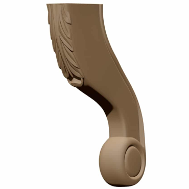 Table Leg Design STL file free download A001144