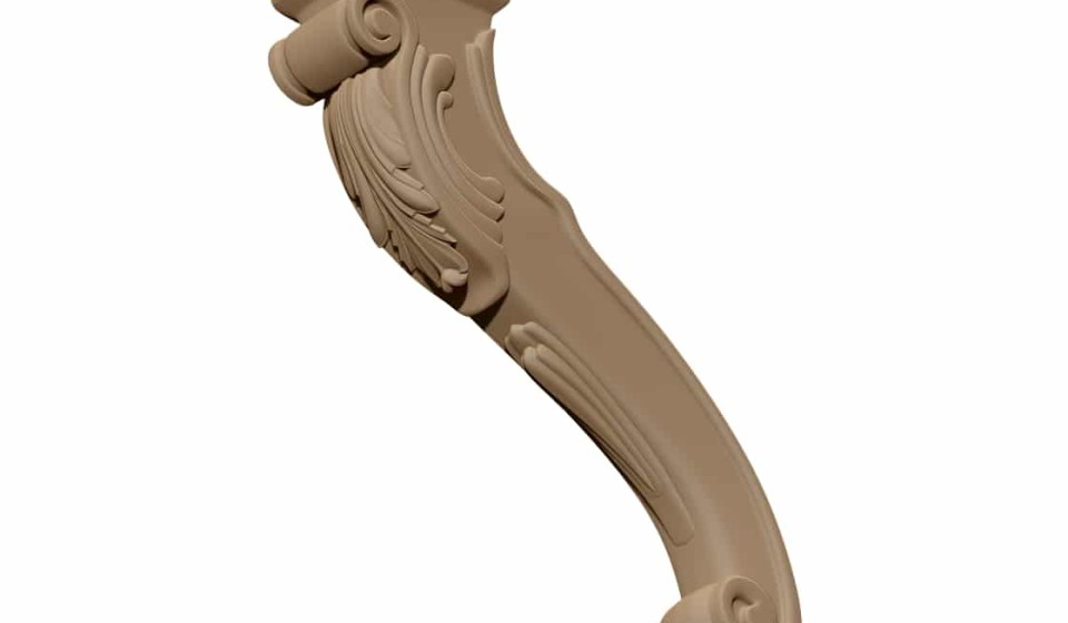Table Leg Design STL file free download A001146