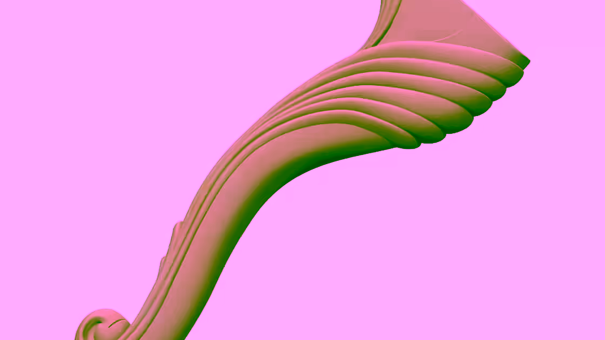 Table Leg Design STL file free download A001147