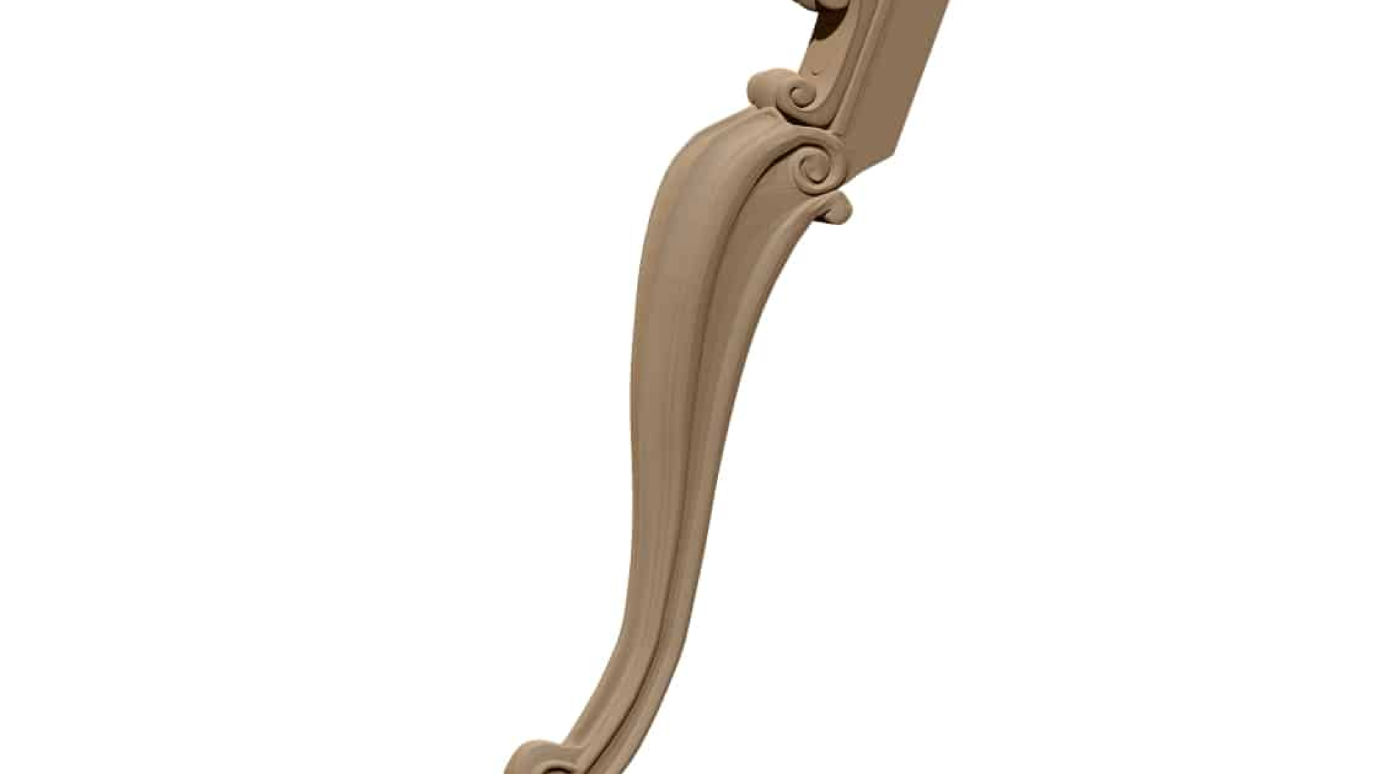 Table Leg rotary Design STL file free download A001167