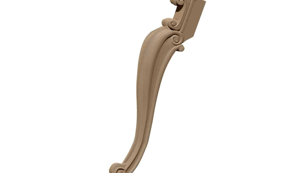 Table Leg rotary Design STL file free download A001167
