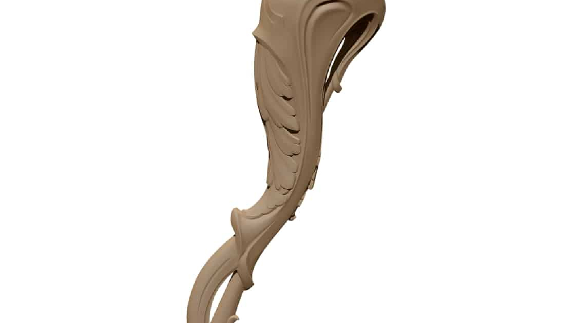 Table Leg rotary Design STL file free download A001168