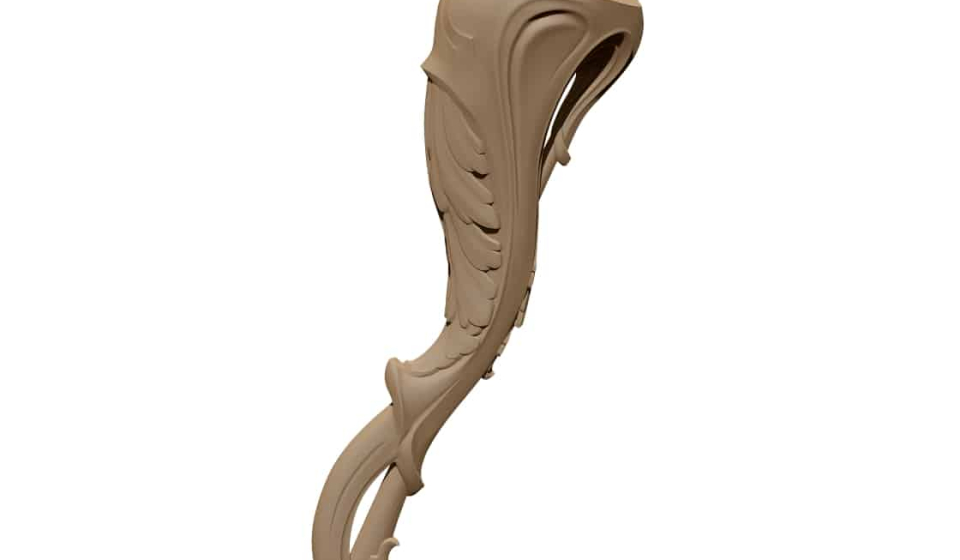 Table Leg rotary Design STL file free download A001168