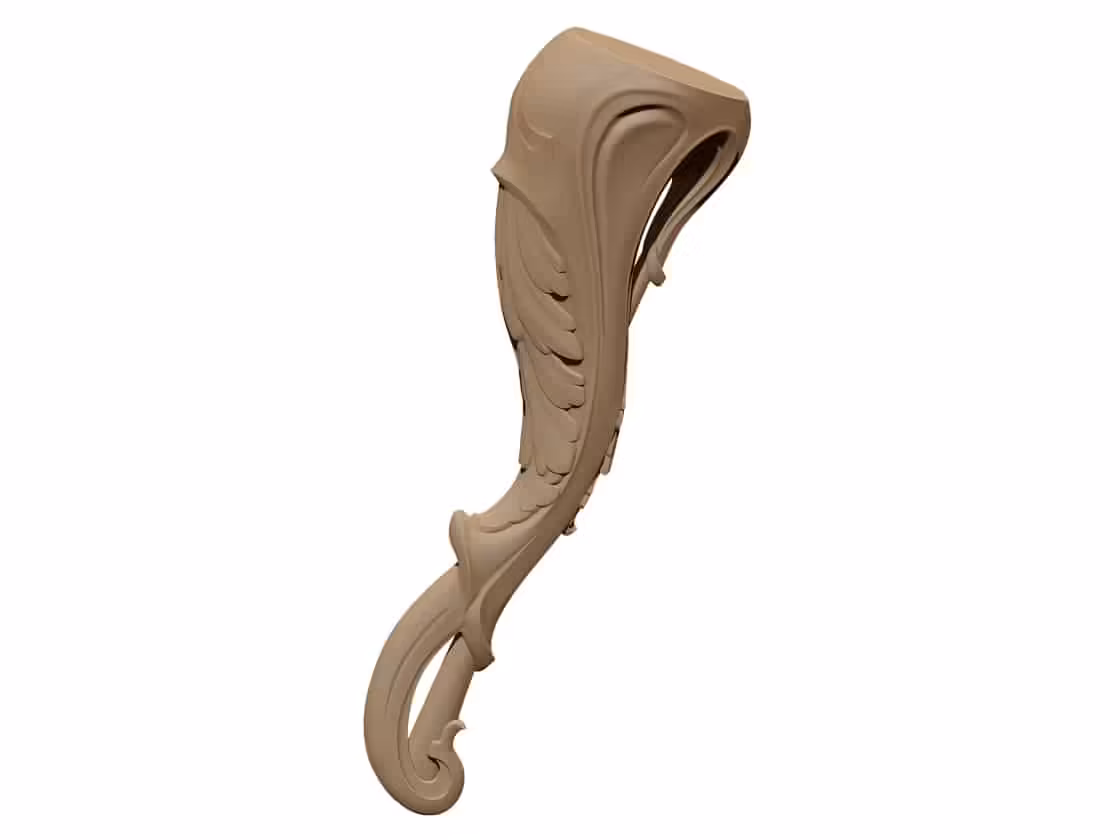 Table Leg rotary Design STL file free download A001168