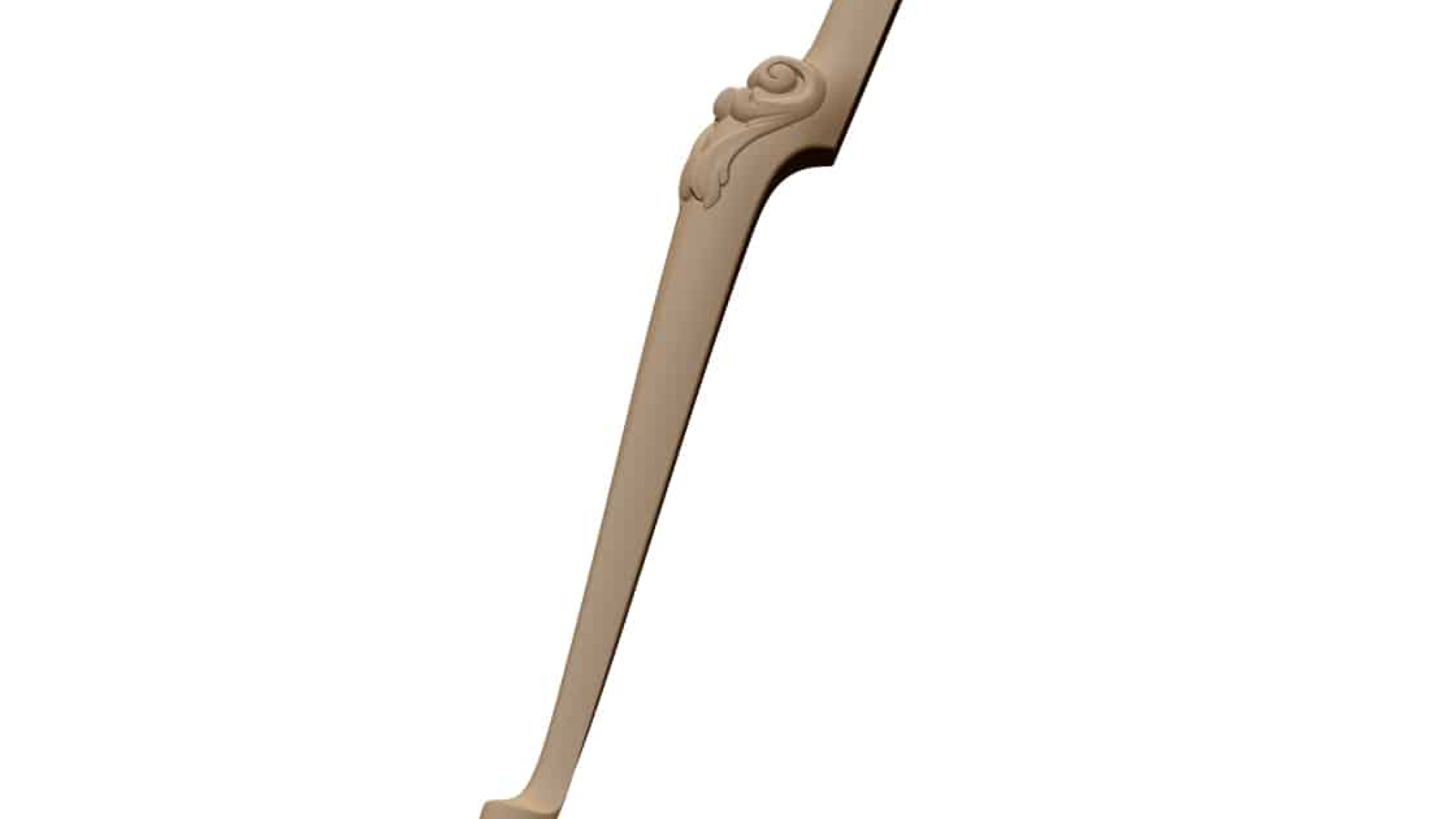 Table Leg rotary Design STL file free download A001169
