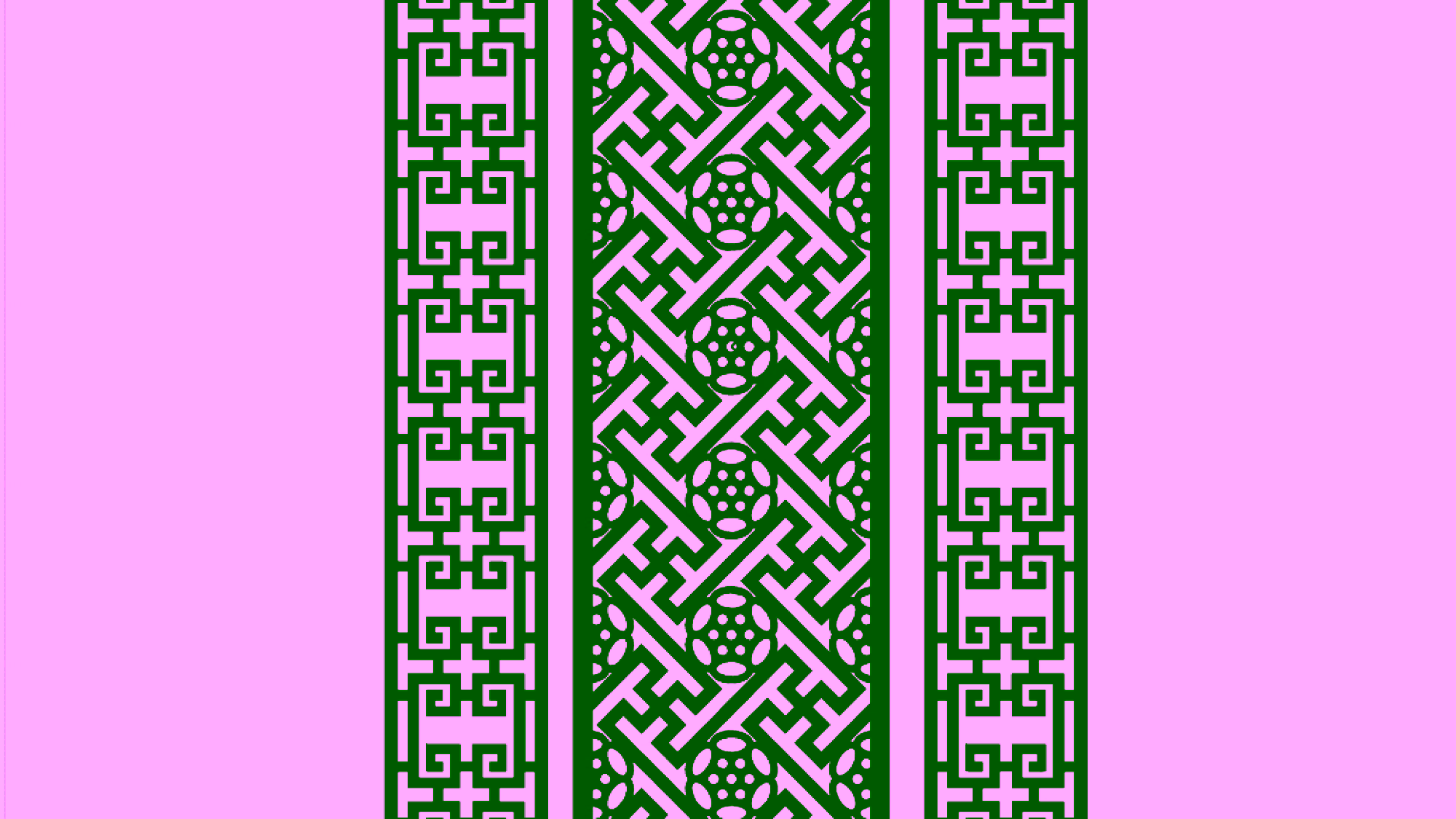 2D Vector Design for Laser CNC dxf file free download A001243