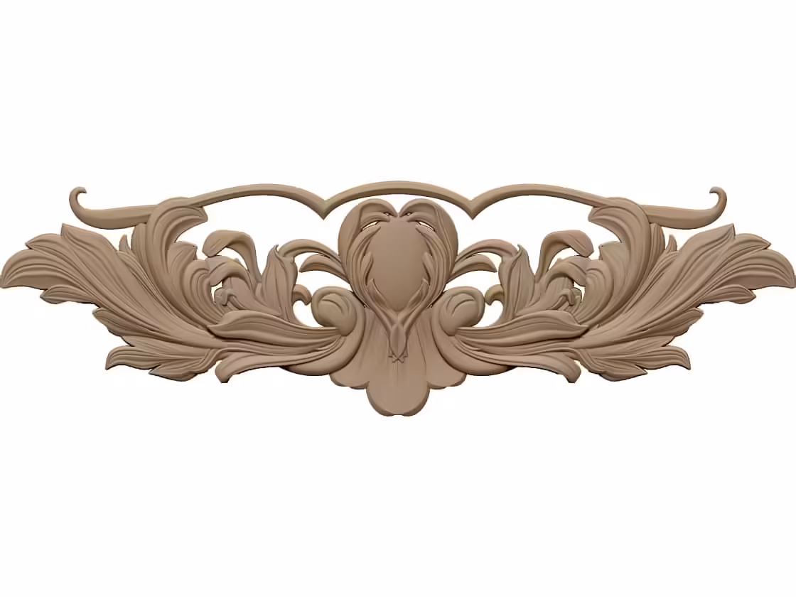 Ornamental Design STL file free download A001199