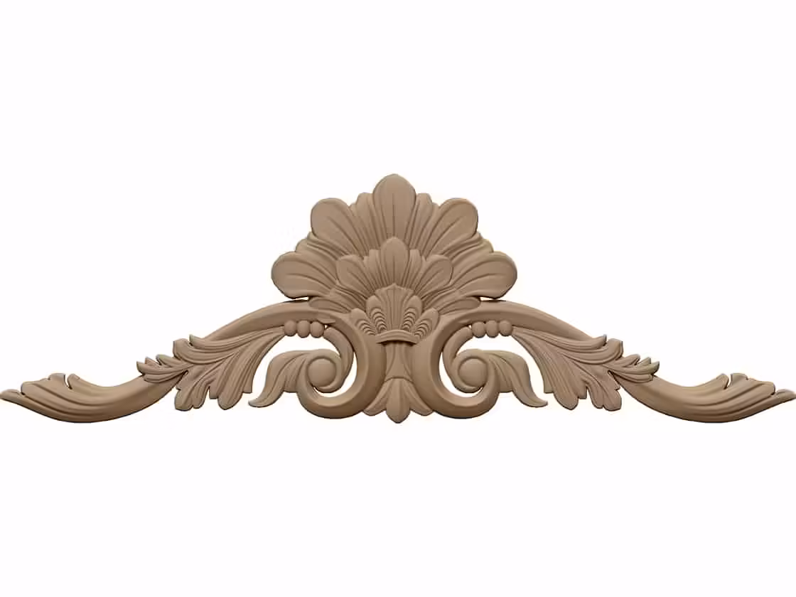 Ornamental Design STL file free download A001200