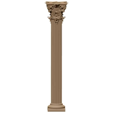 Clasic Column 3D Model STL file free download A0012779