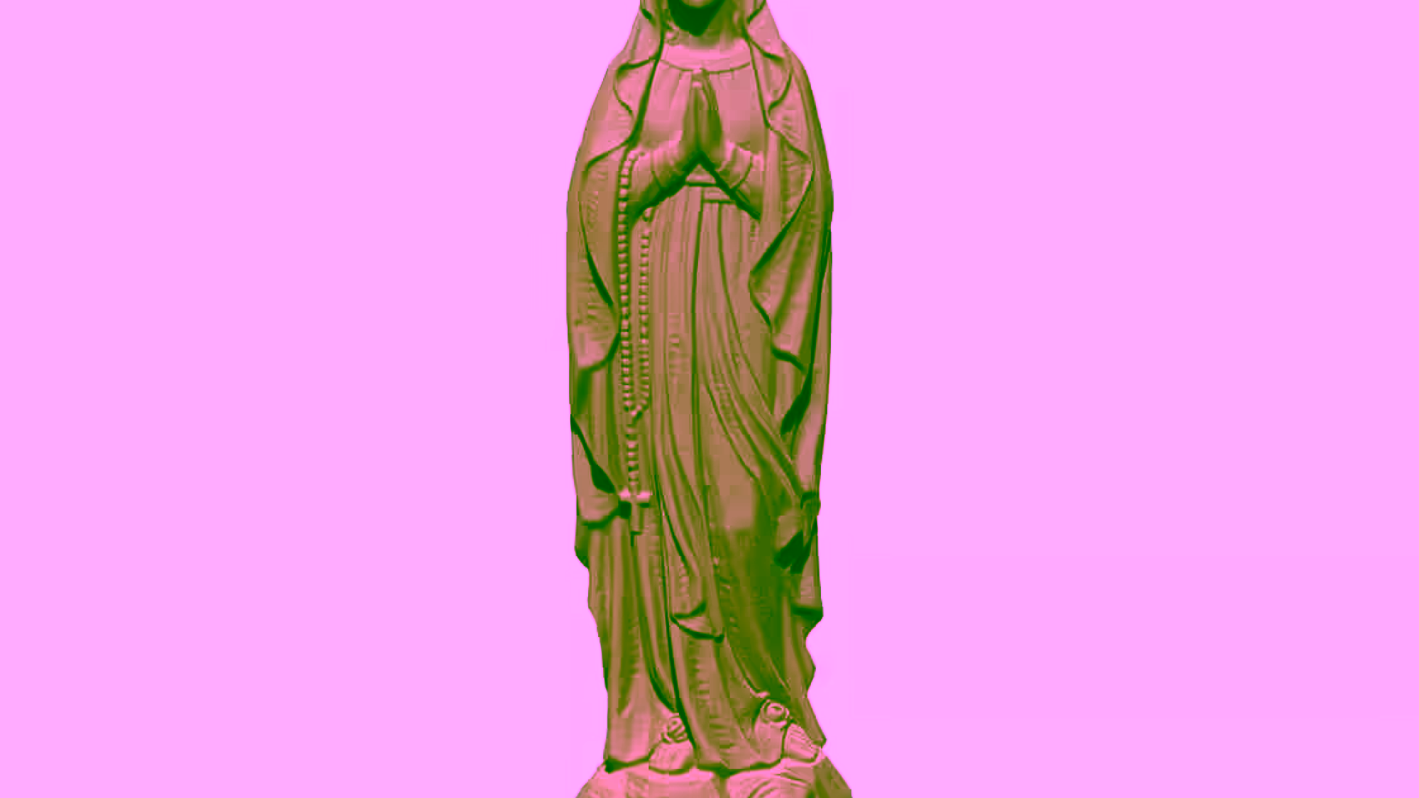VirginMary 3D Model STL file free download A0012763