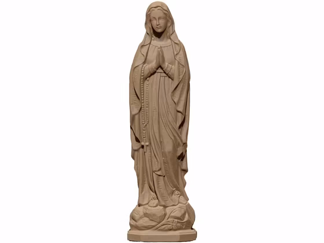 VirginMary 3D Model STL file free download A0012763