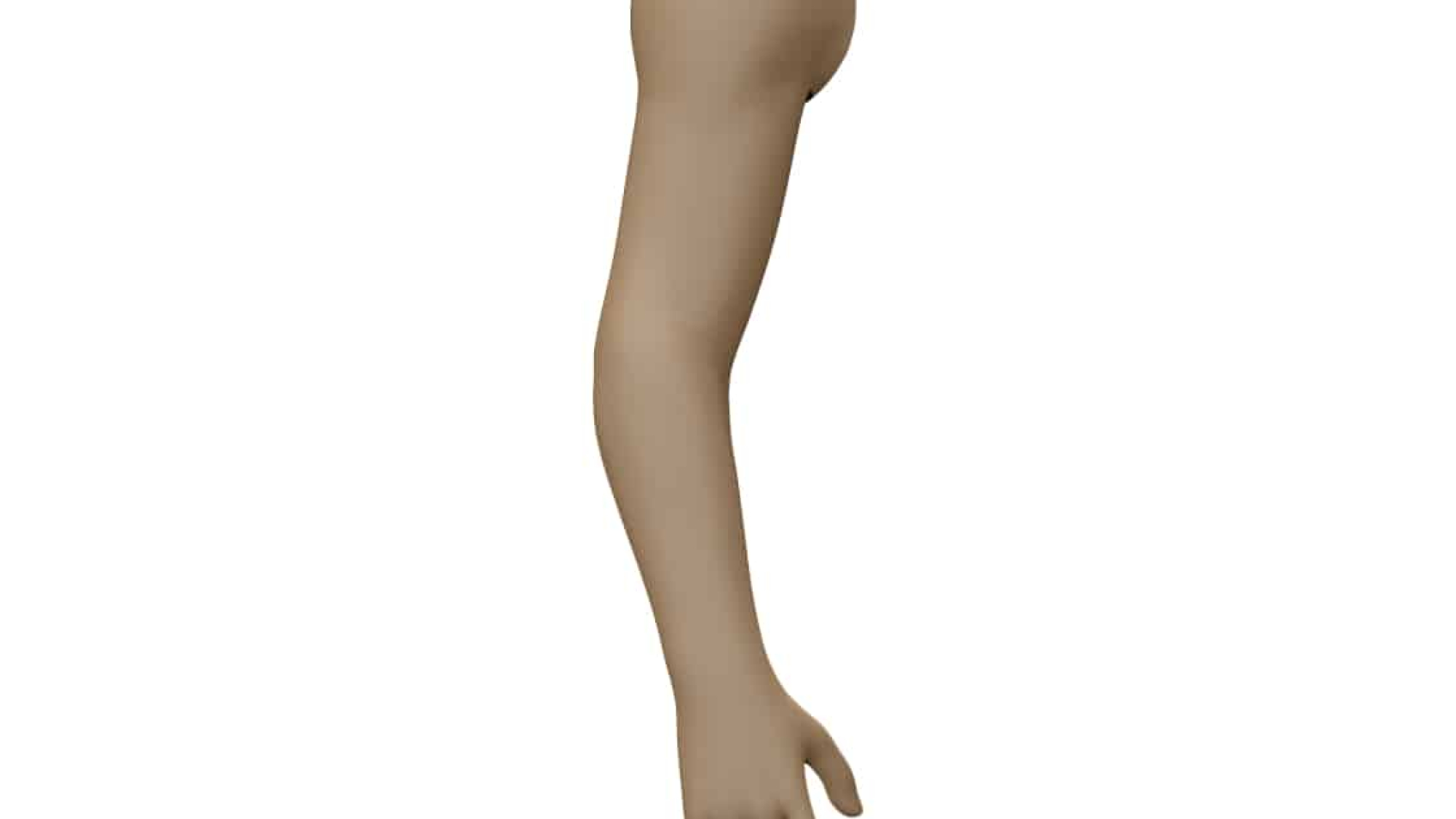 Hand 3D Model STL file free download A0014226