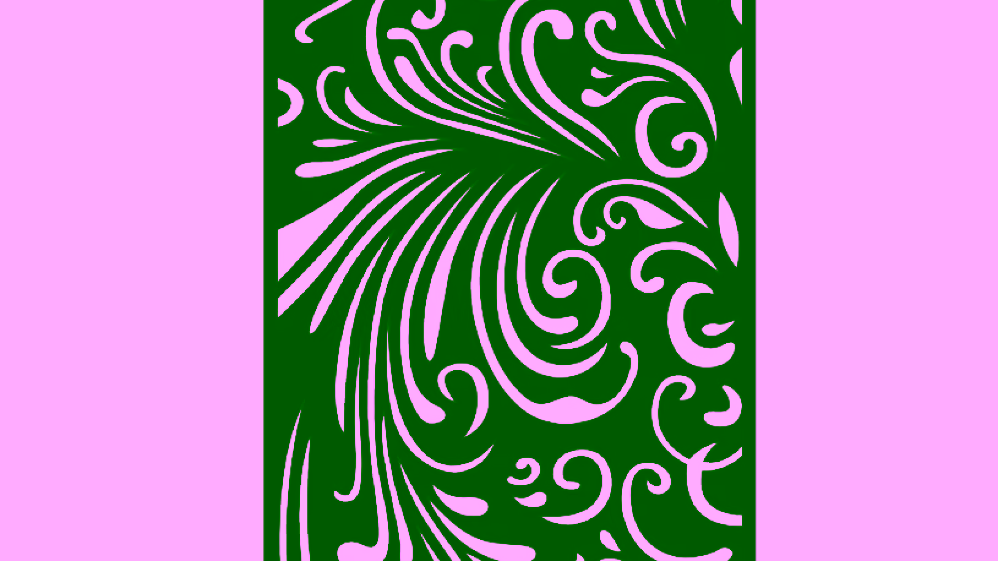 2D Jali Design Vector DXF File Free Download A001579