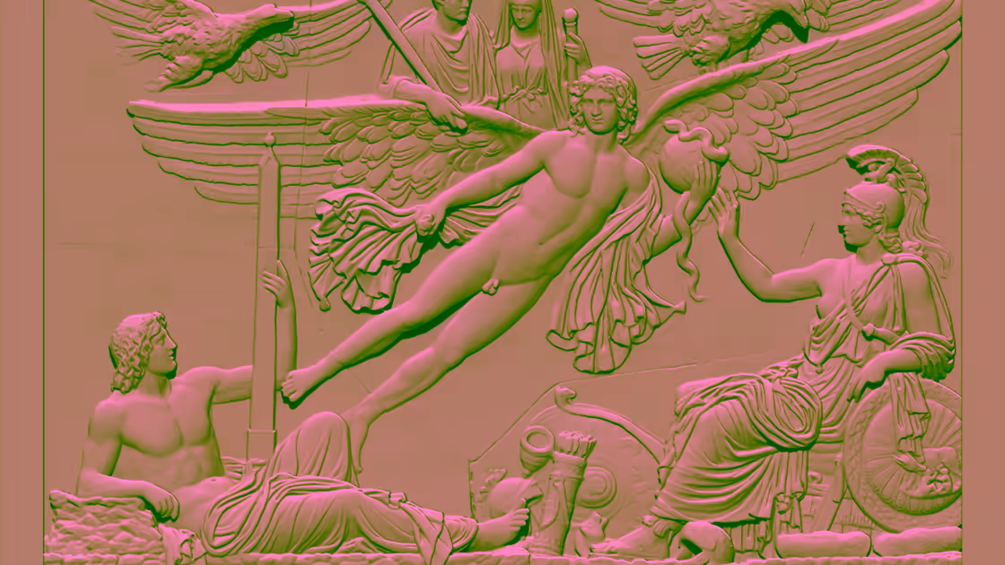 Antoninus Pius Wall art 3D Model STL File Free Download A001548