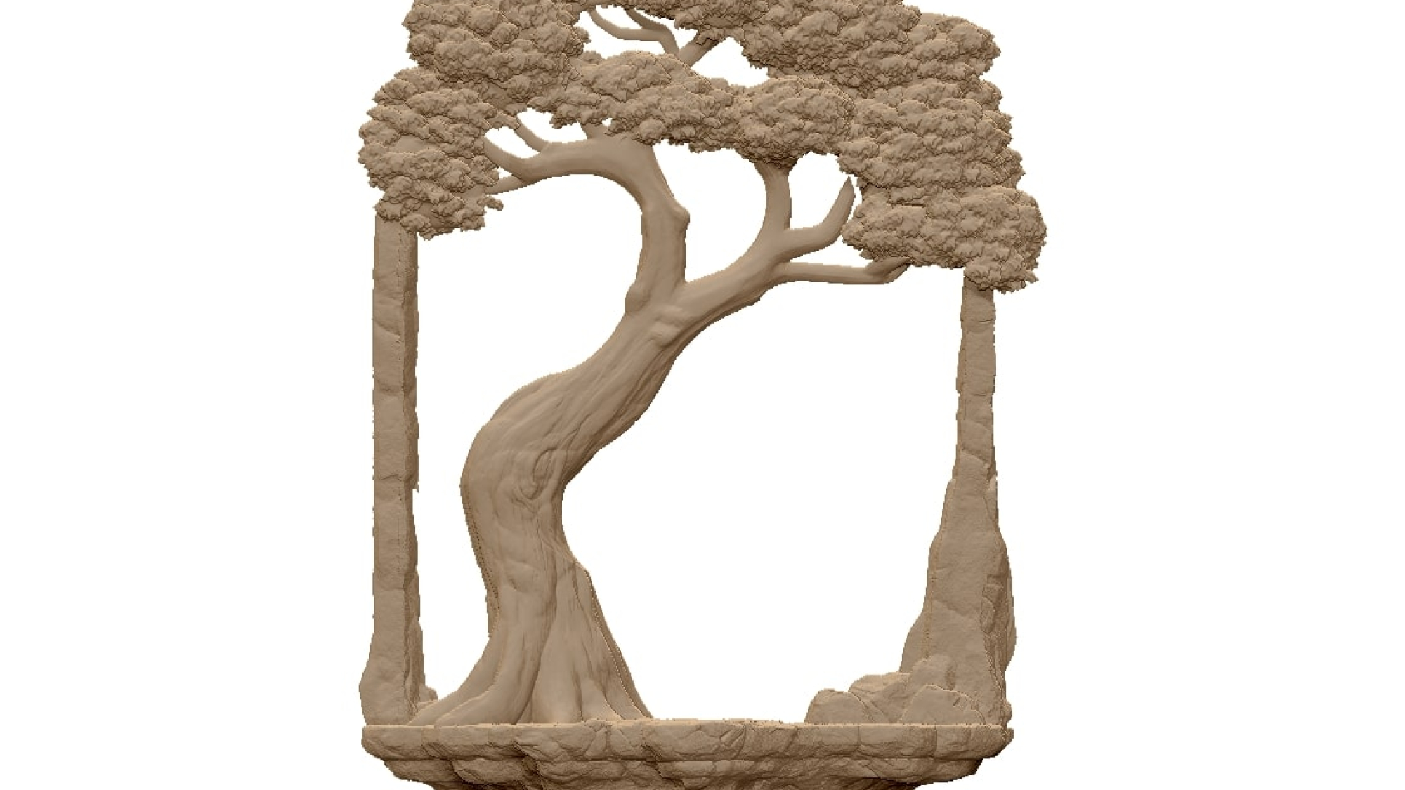 Bonsai Wall Photo Frame