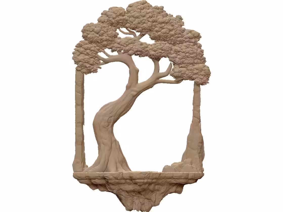 Bonsai Wall Photo Frame