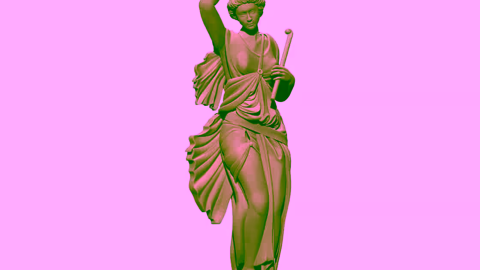 Column Girl Model STL file free download A001502