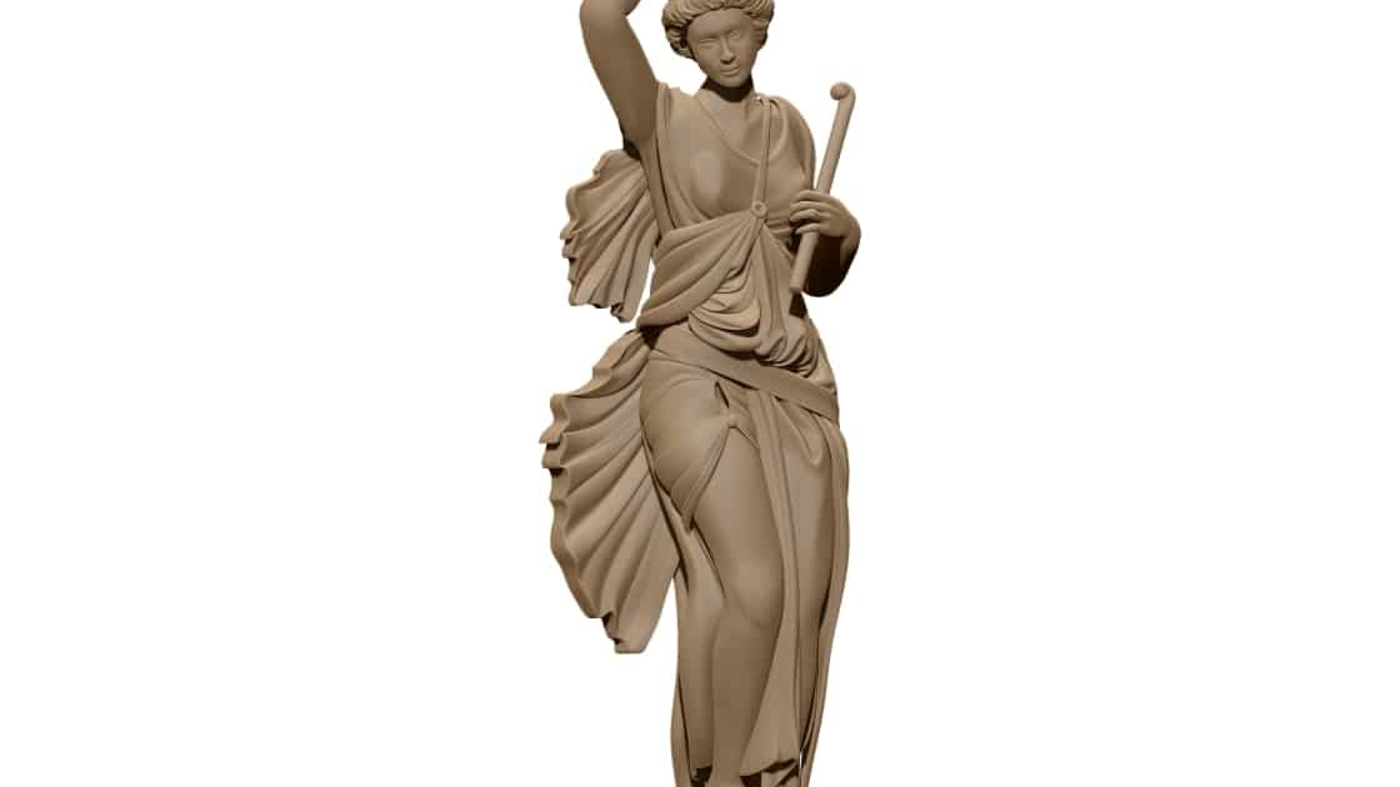 Column Girl Model STL file free download A001502