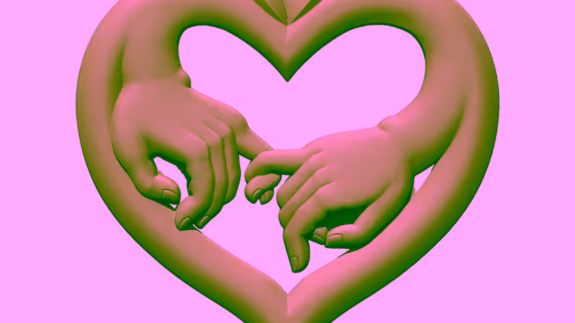 Jewelry heart shape 3D Model STL File Free Download A001554