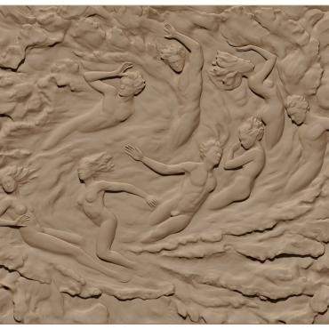 Wall mural by Frederick Hart ex Nihilo