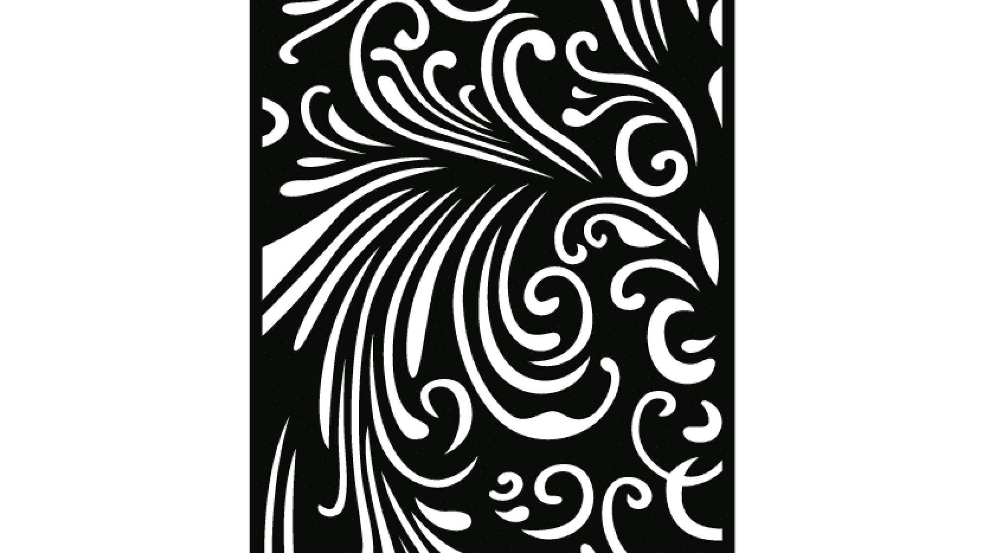 CNC Jali for Laser Cutting Vector DXF File Free Download A001583