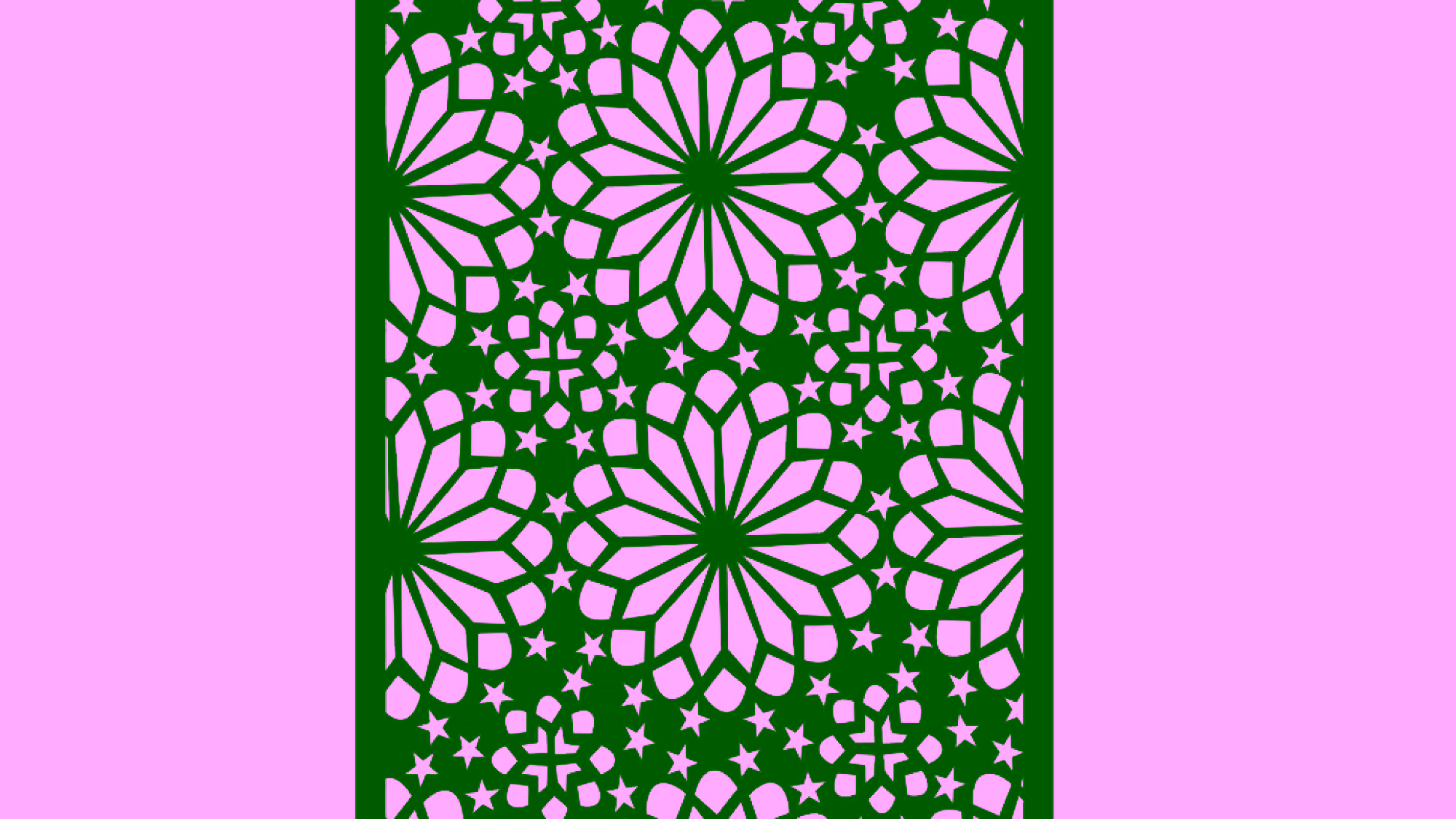 Jali for Laser Cutting Vector DXF File Free Download A001588