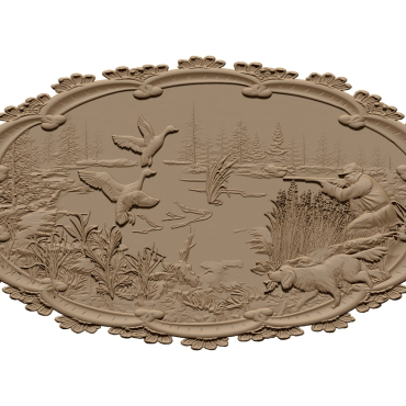 Painting Art 3D Model STL File Free Download A001591