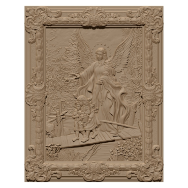 Painting Art 3D Model STL File Free Download A001597