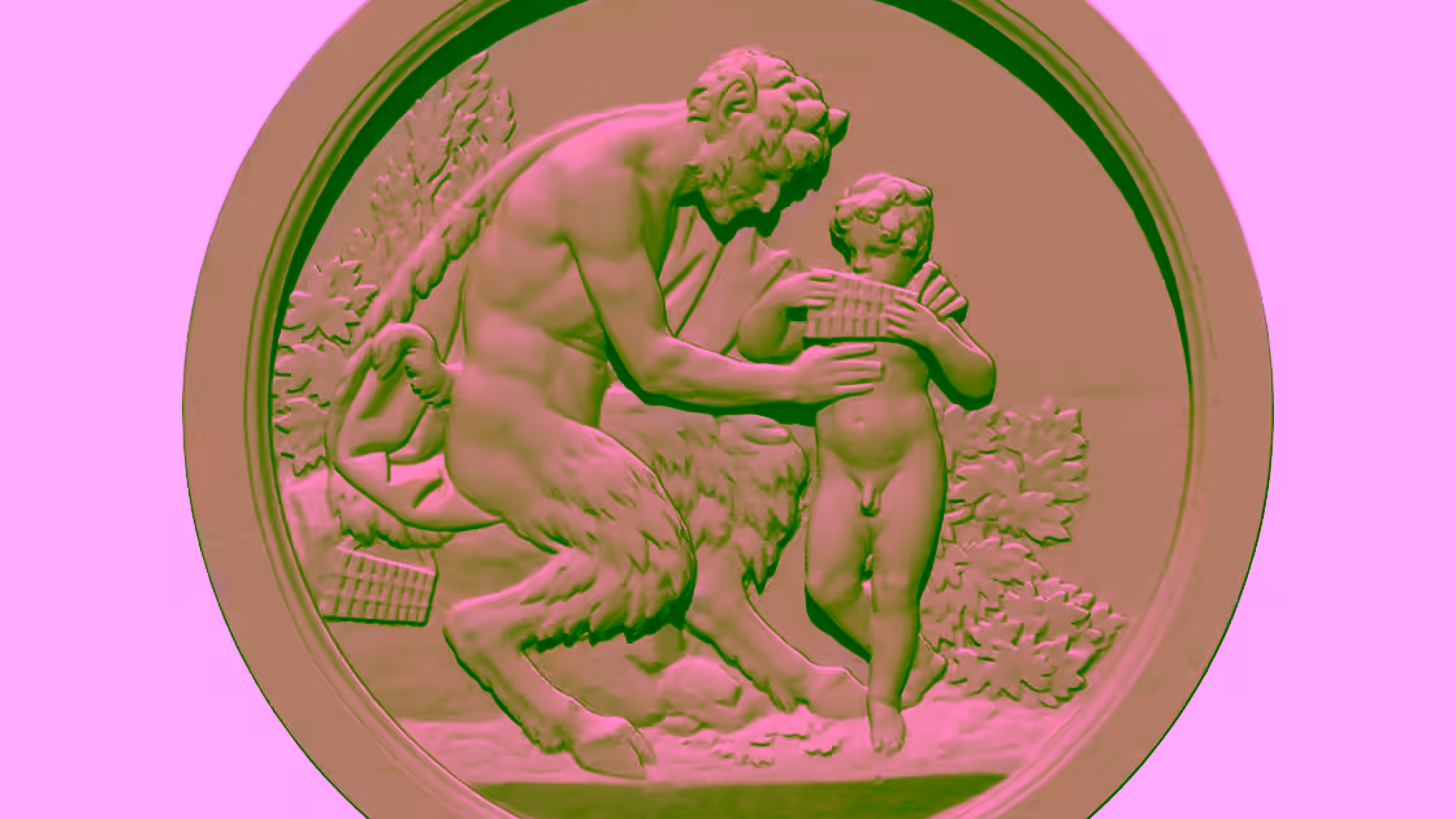 Pan mit Apollo 3D Model STL File Free Download A001600