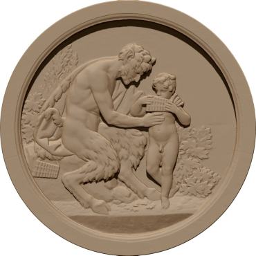 Pan mit Apollo 3D Model STL File Free Download A001600