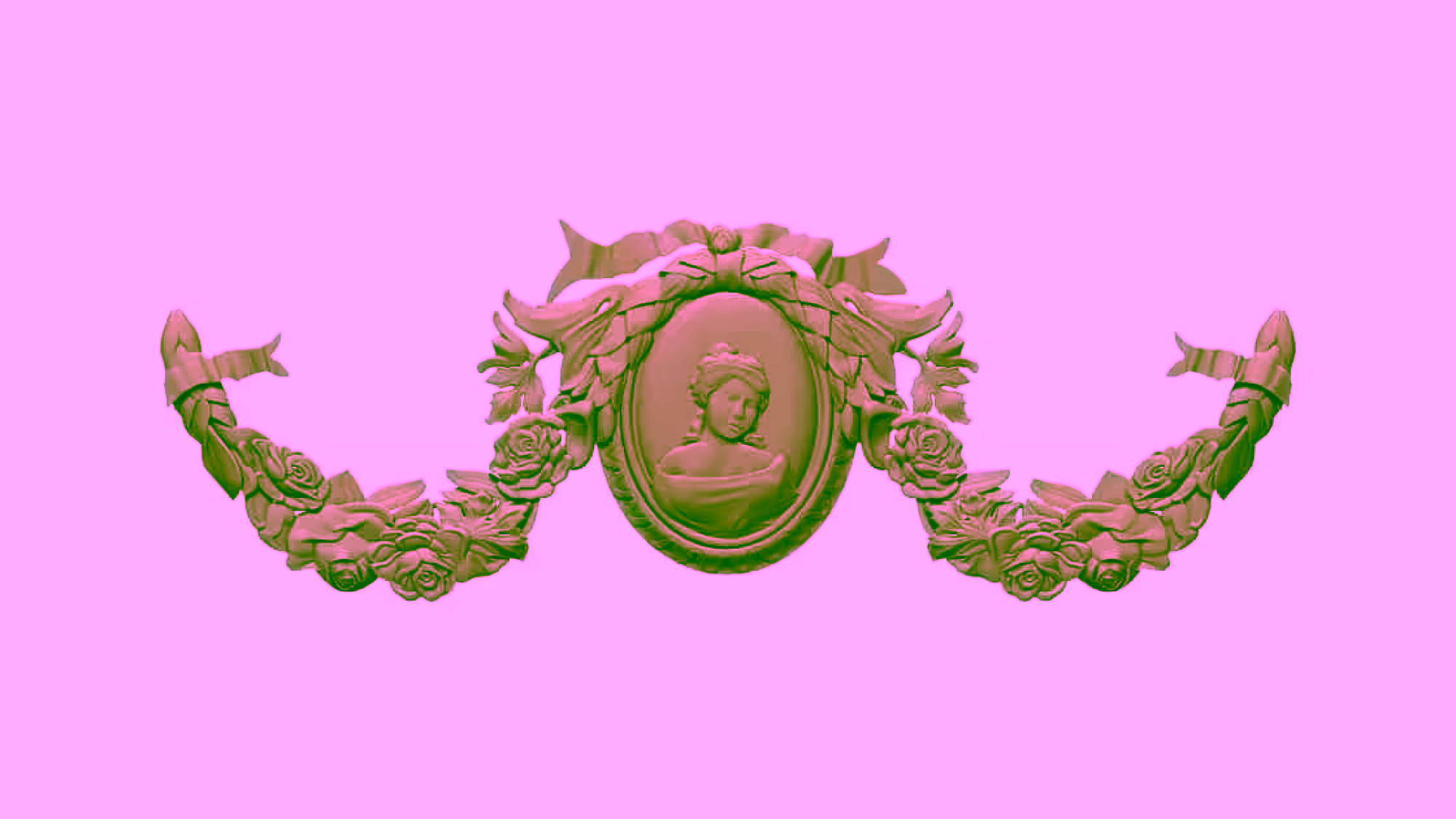 Victorian Elegance Decorative 3D Model STL File Free Download A001608