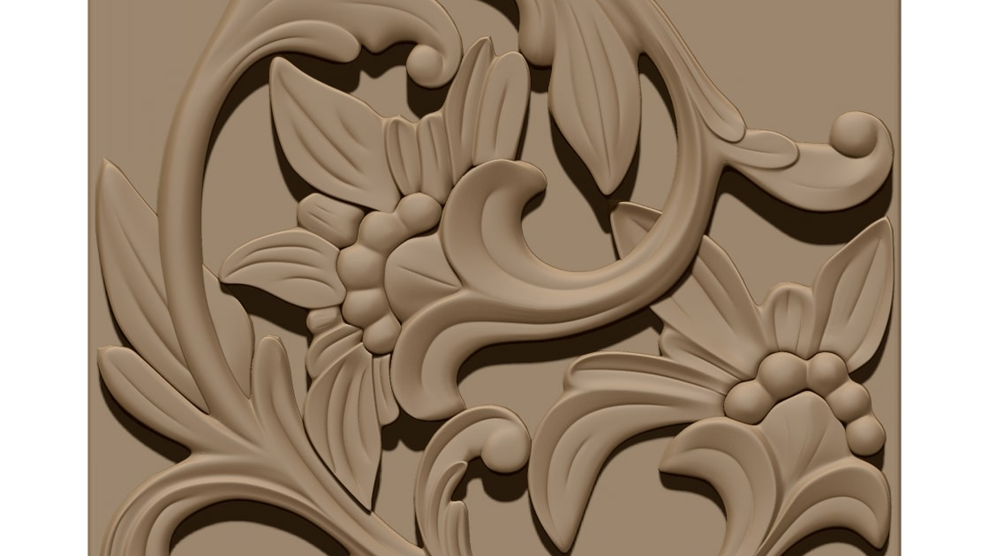 Ornamental Design 3D Model RLF File Free Download A001782