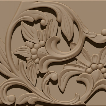 Ornamental Design 3D Model RLF File Free Download A001782