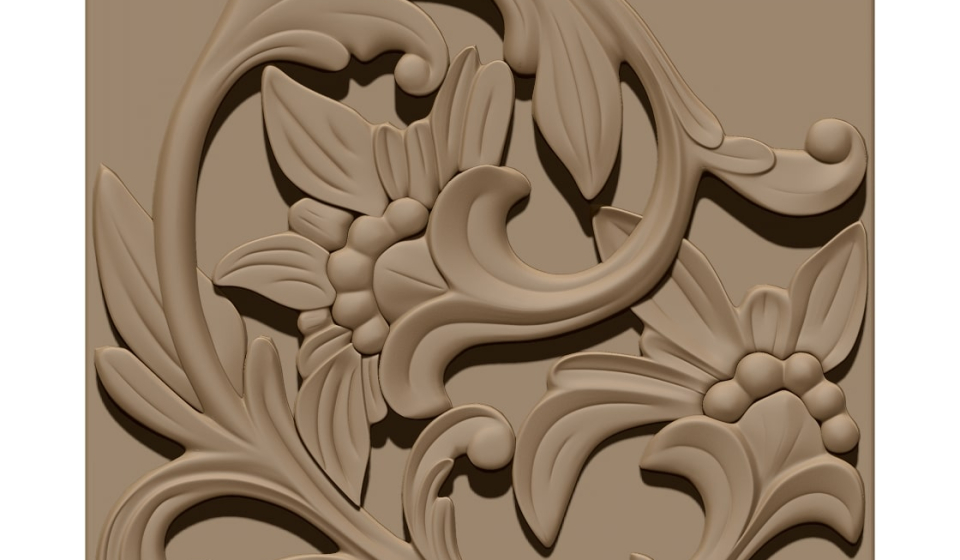 Ornamental Design 3D Model RLF File Free Download A001782