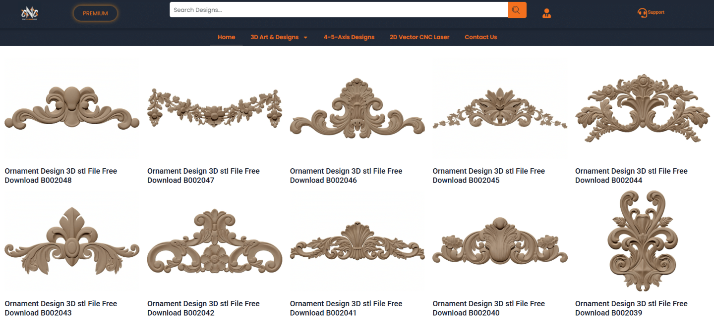 CNC Design hub website